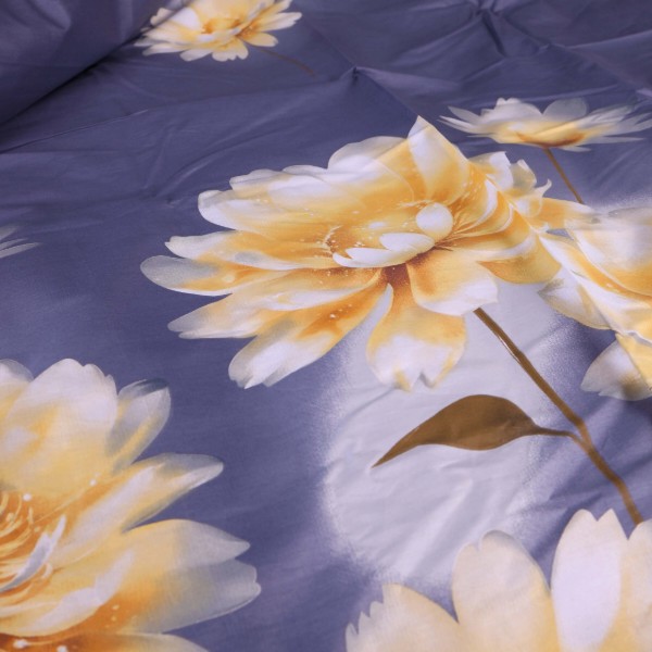 Фото - Комплект постільної білизни MirSon 22-1471 Golden Bloom 220х240 (2200013312529)
